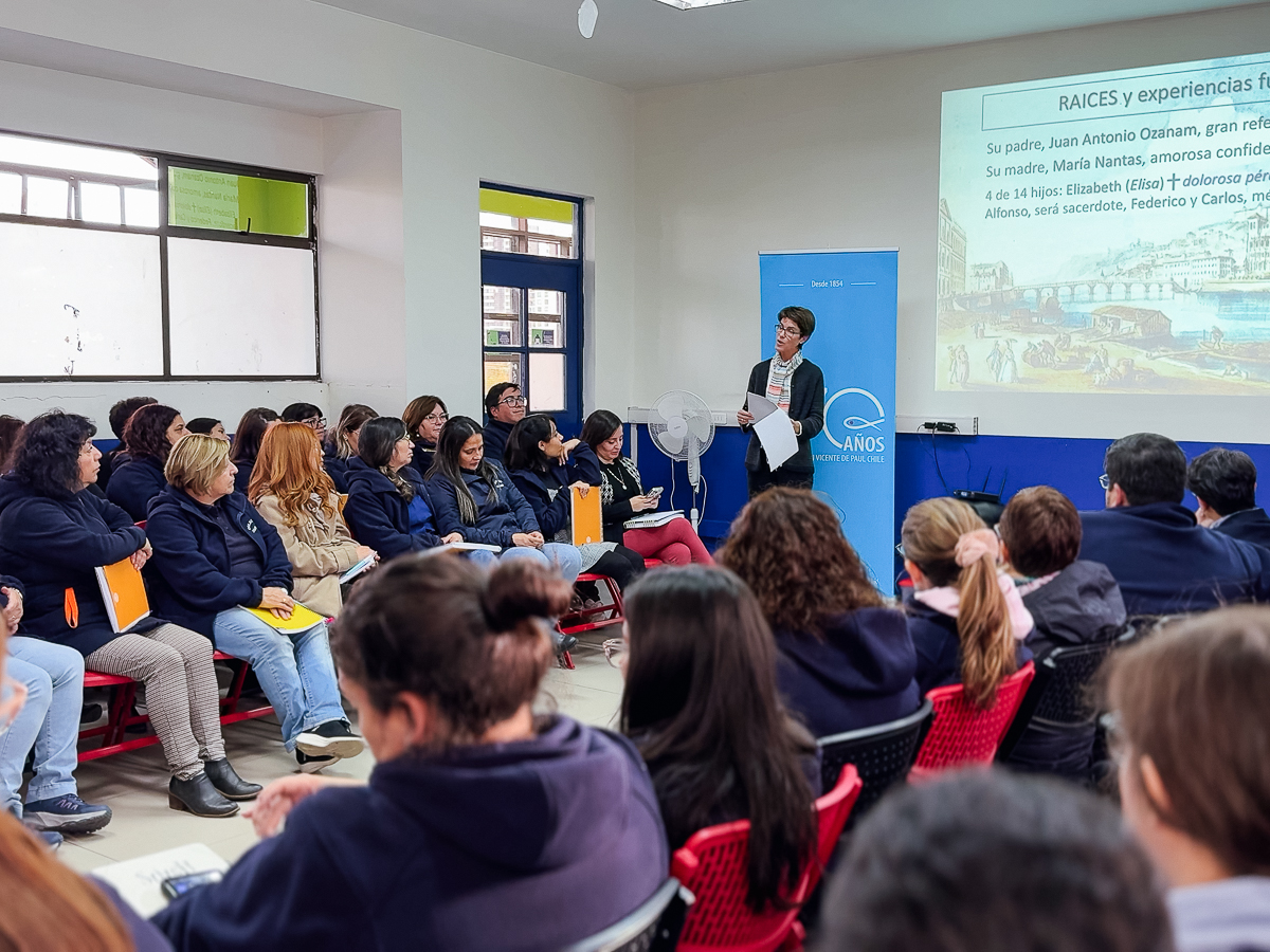 Fundación San Vicente de Paul Chile 170 años en Chile Colegios Hogares para personas mayores y con discapacidad Colegio Ozanam Barrio Yungay Santiago de Chile